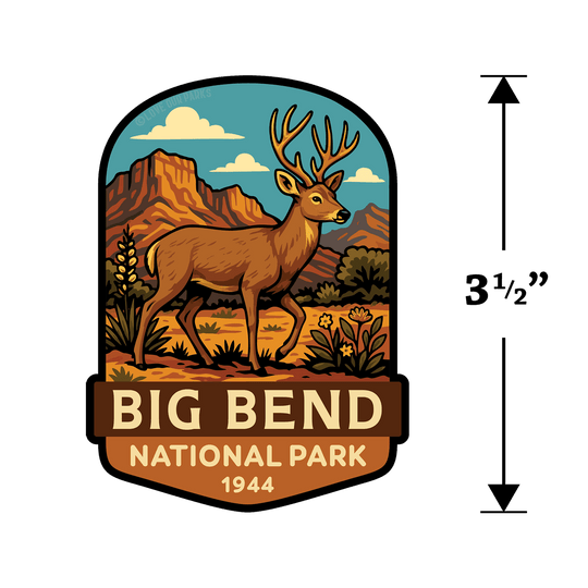 Big Bend National Park Sticker