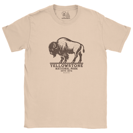 Yellowstone National Park Bison Tee