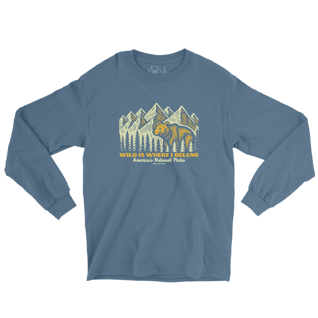Wild Is Where I Belong Long Sleeve Tee