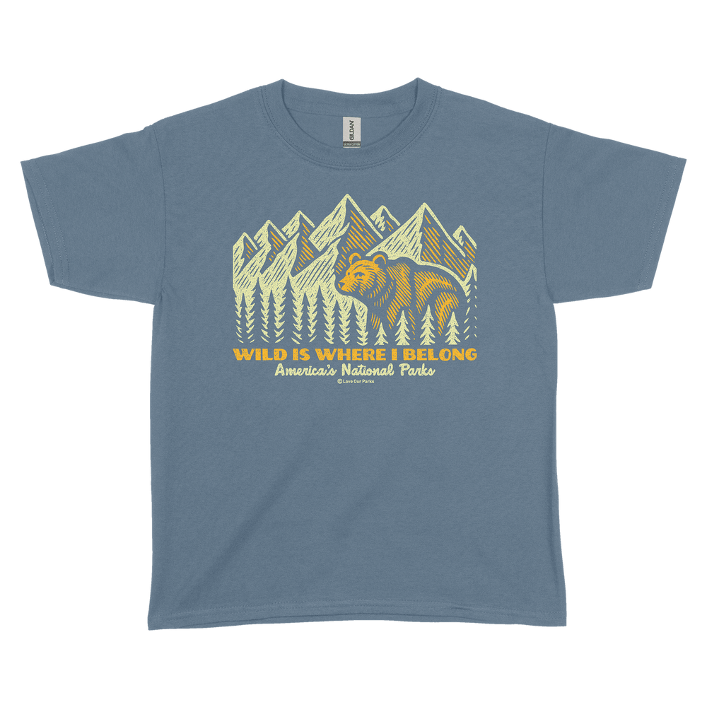 Wild Is Where I Belong Youth Tee