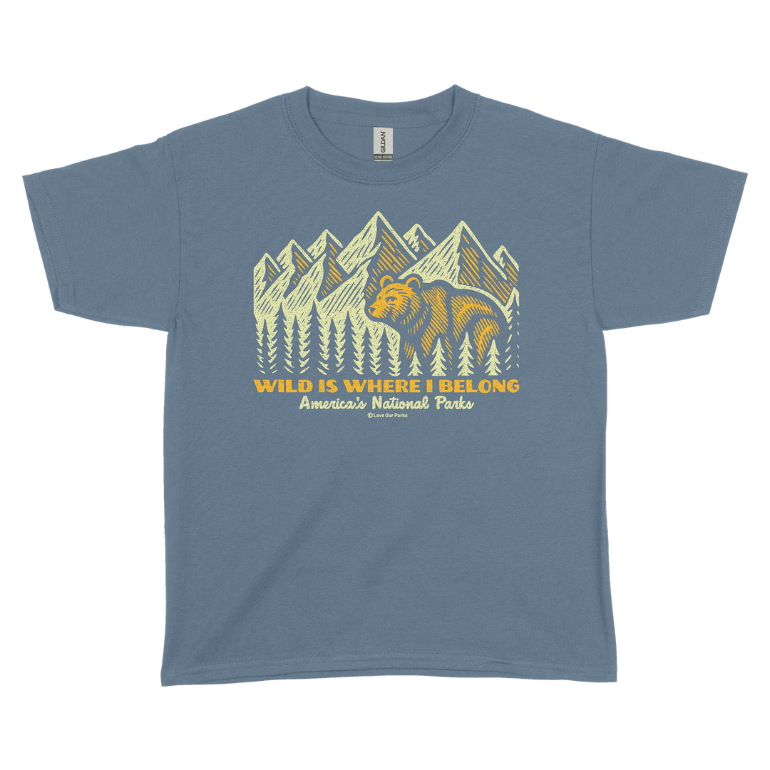 Wild Is Where I Belong Youth Tee