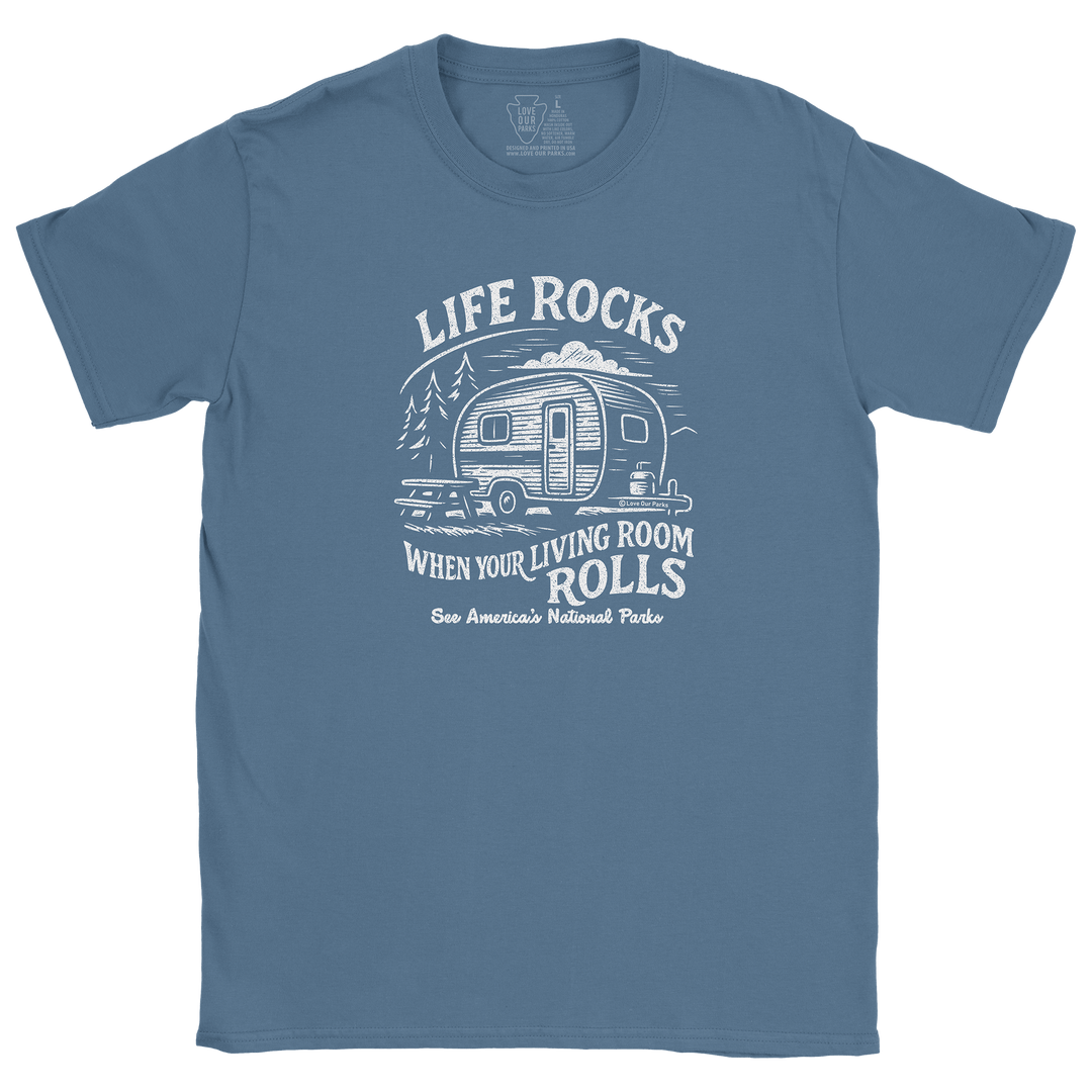 Life Rocks Camper Tee