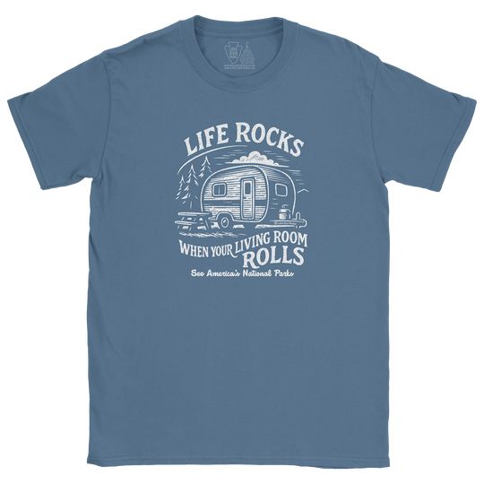 Life Rocks Camper Tee