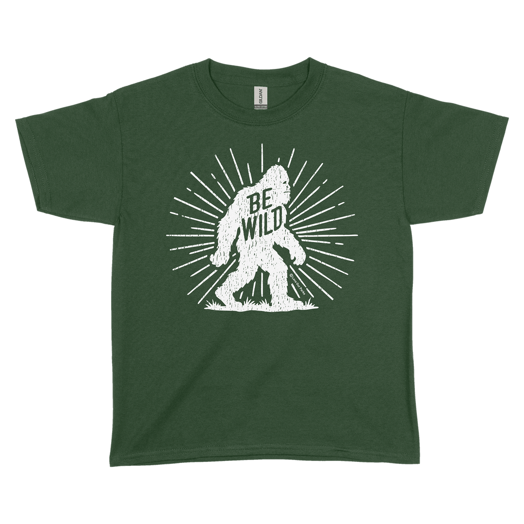 Be Wild Bigfoot Youth Tee