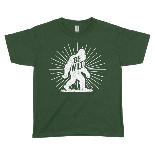 Be Wild Bigfoot Youth Tee