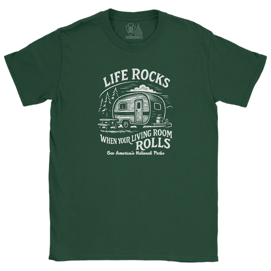 Life Rocks Camper Tee