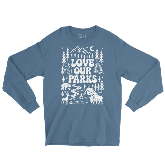 Love Our Parks Wilderness Long Sleeve Tee