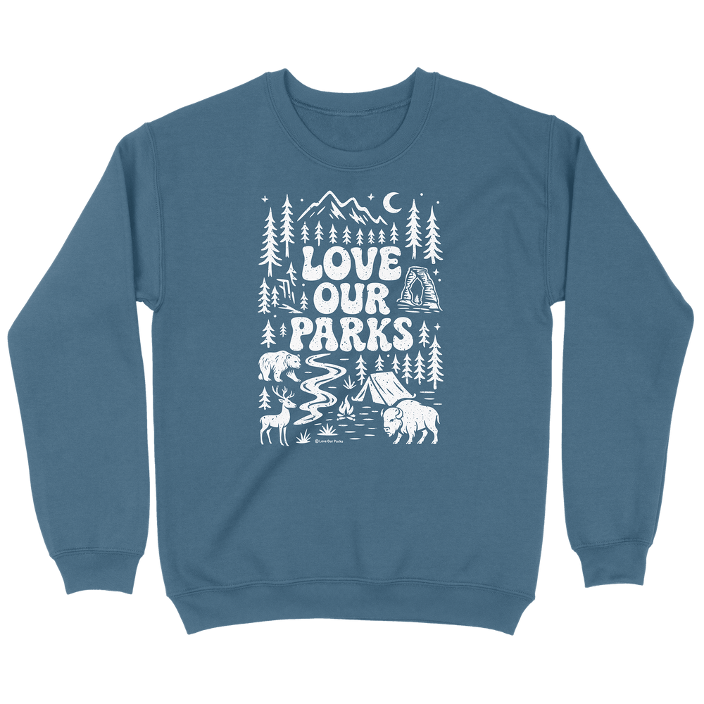 Love Our Parks Wilderness Sweatshirt
