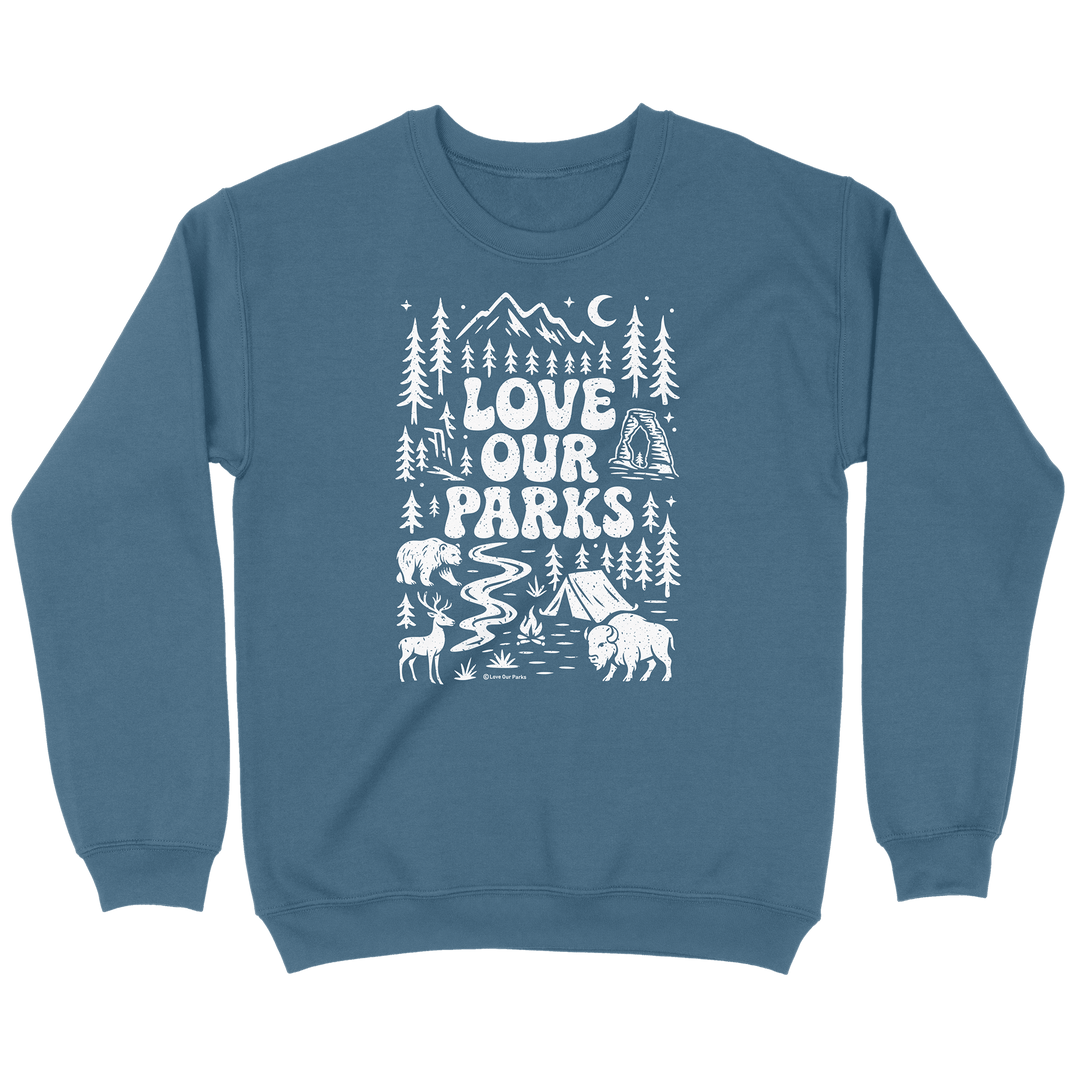 Love Our Parks Wilderness Sweatshirt