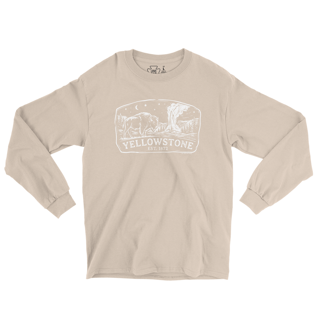 Yellowstone Wildlands Long Sleeve Tee