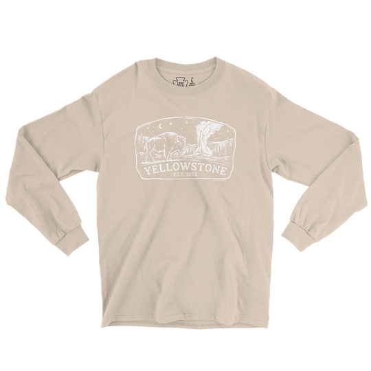 Yellowstone Wildlands Long Sleeve Tee