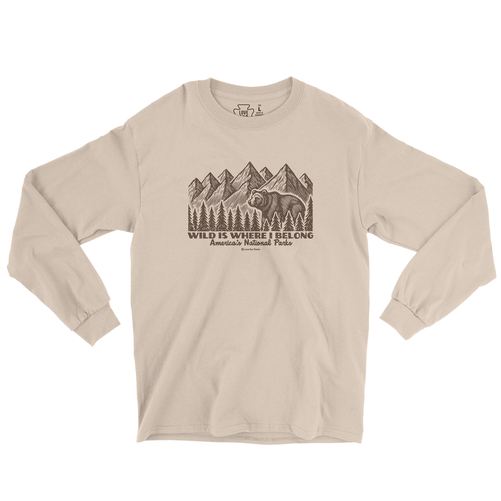 Wild Is Where I Belong Long Sleeve Tee