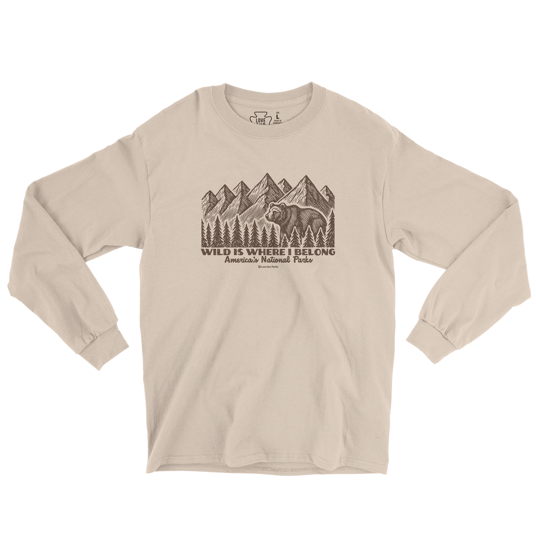 Wild Is Where I Belong Long Sleeve Tee