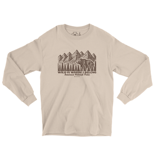 Wild Is Where I Belong Long Sleeve Tee