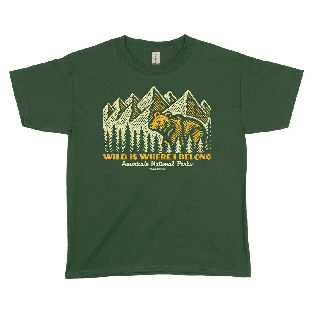 Wild Is Where I Belong Youth Tee