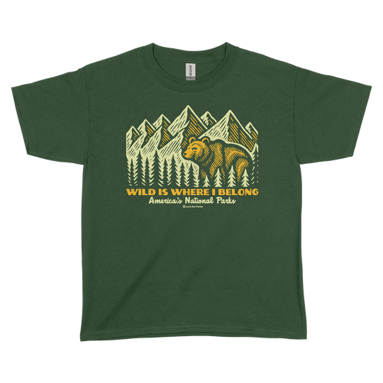 Wild Is Where I Belong Youth Tee