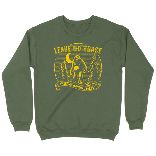 Leave No Trace Bigfoot Vintage Sweatshirt