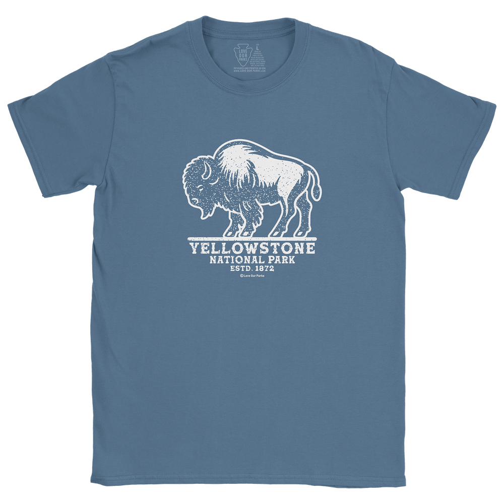 Yellowstone National Park Bison Tee