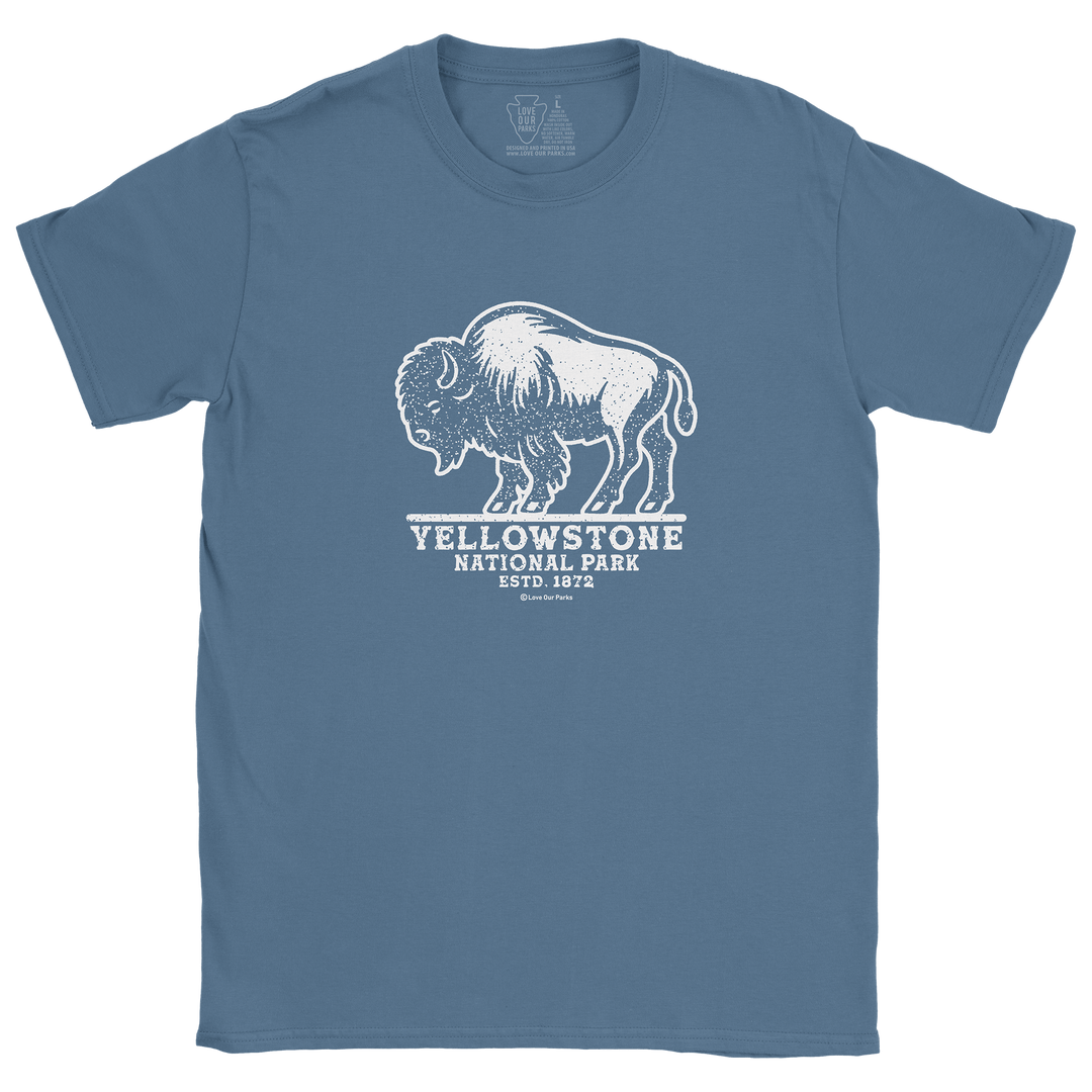 Yellowstone National Park Bison Tee