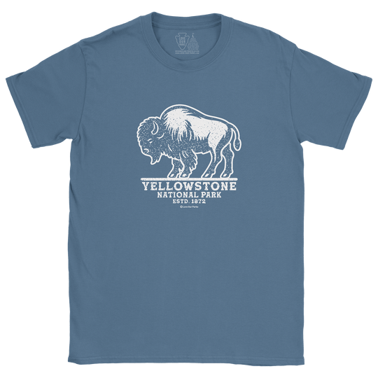 Yellowstone National Park Bison Tee