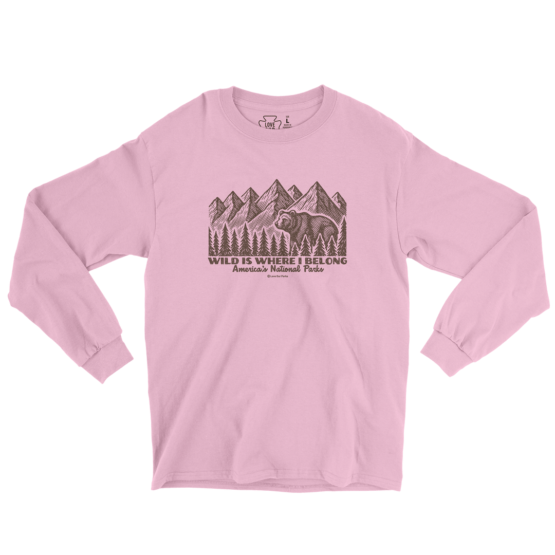 Wild Is Where I Belong Long Sleeve Tee