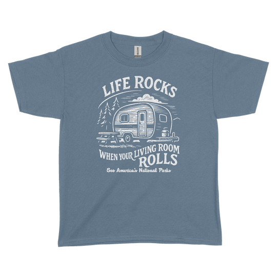 Life Rocks Camper Youth Tee