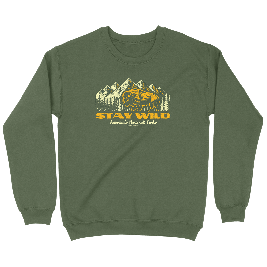 Stay Wild Bison Sweatshirt