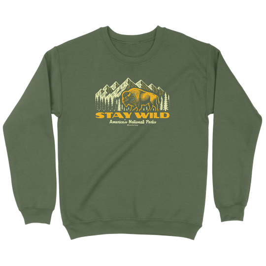 Stay Wild Bison Sweatshirt