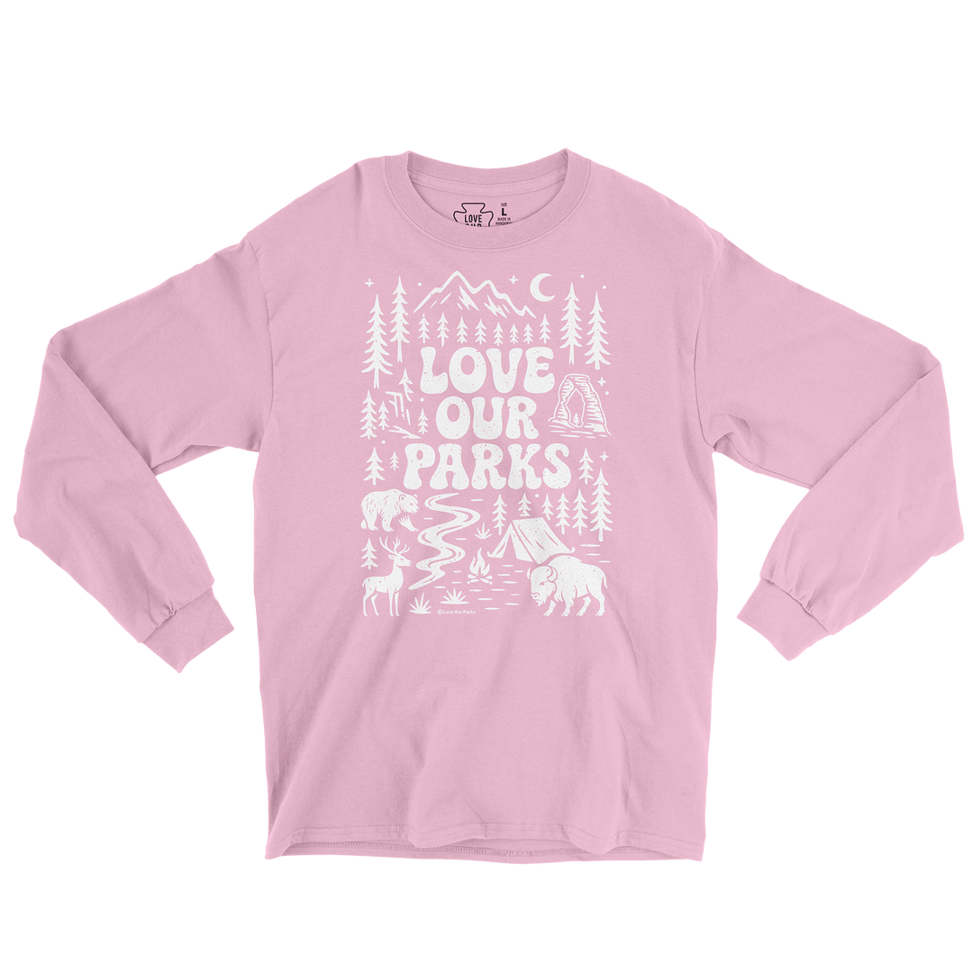 Love Our Parks Wilderness Long Sleeve Tee