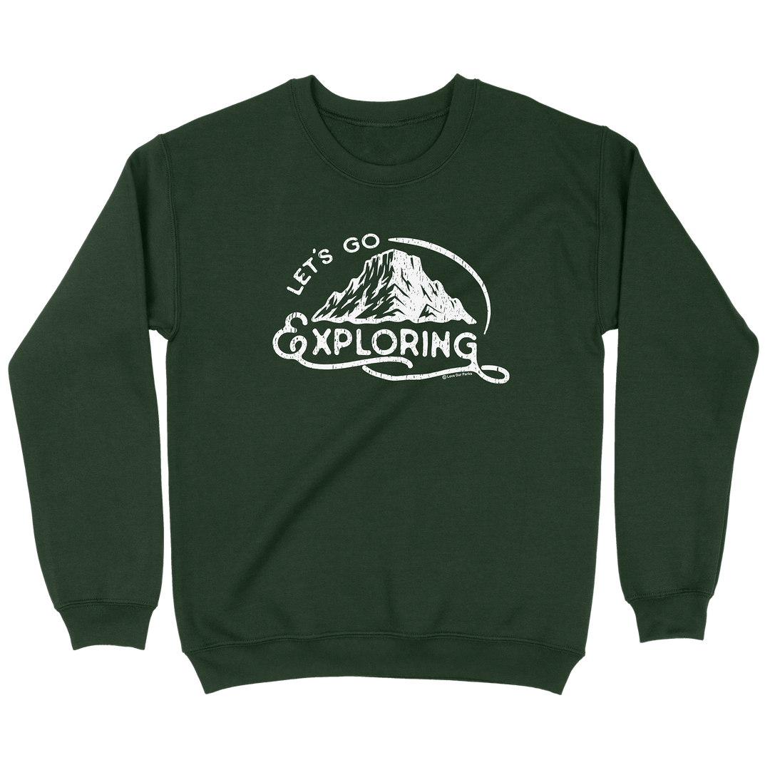 Lets Go Exploring Sweatshirt