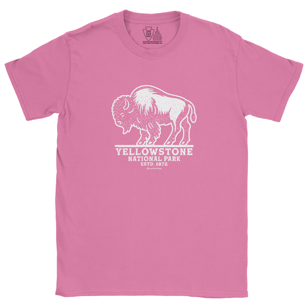 Yellowstone National Park Bison Tee