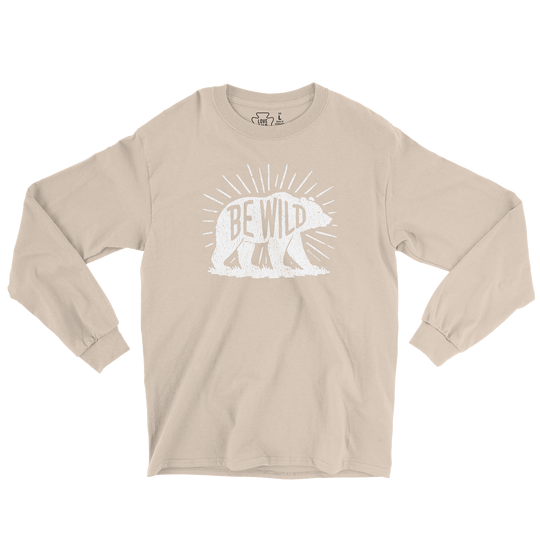 Be Wild Bear Long Sleeve Tee