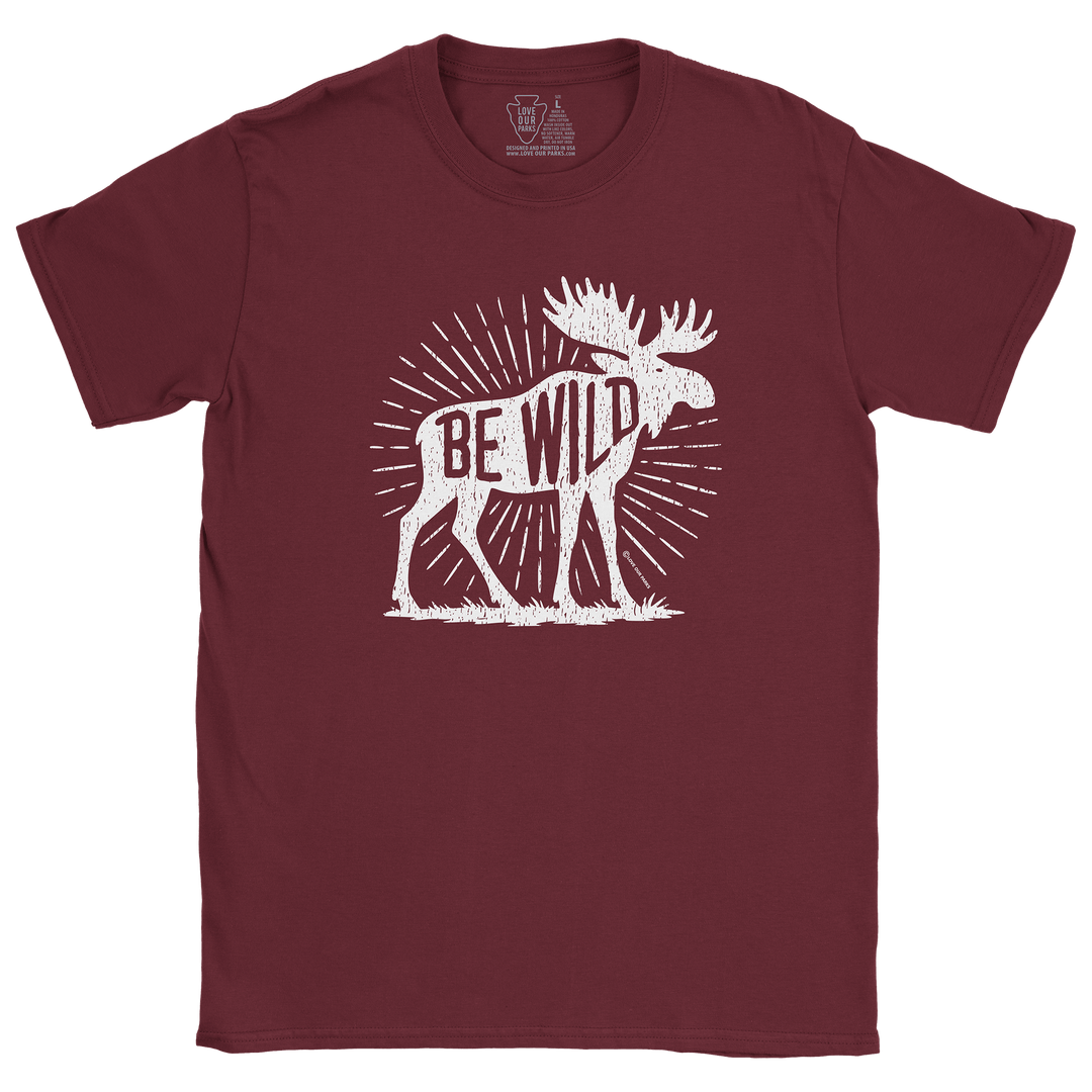 Be Wild Moose Tee