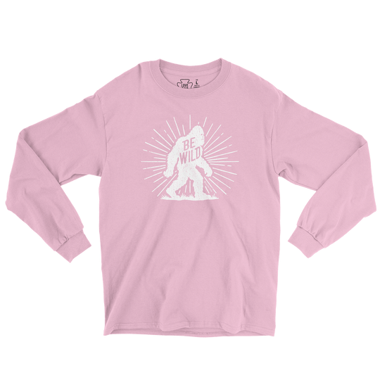 Be Wild Bigfoot Long Sleeve Tee