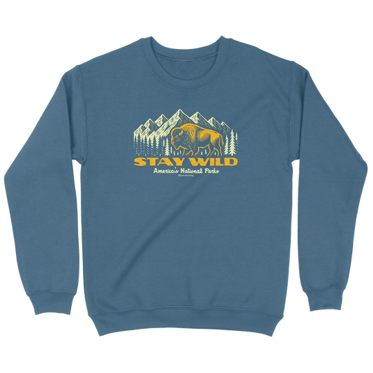 Stay Wild Bison Sweatshirt