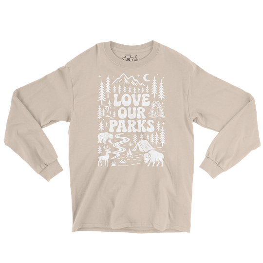 Love Our Parks Wilderness Long Sleeve Tee
