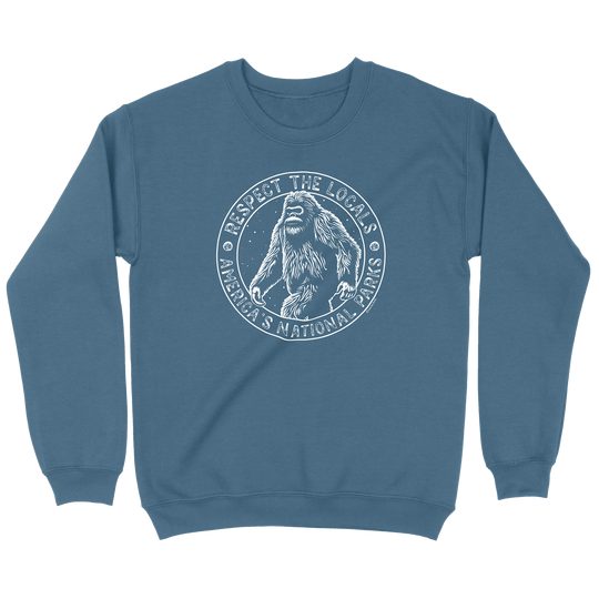 Respect The Locals Bigfoot Sweatshirt