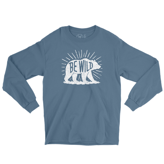 Be Wild Bear Long Sleeve Tee