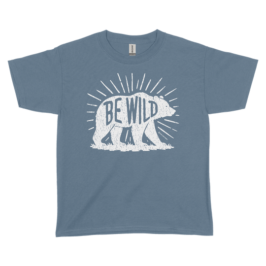 Be Wild Bear Youth Tee