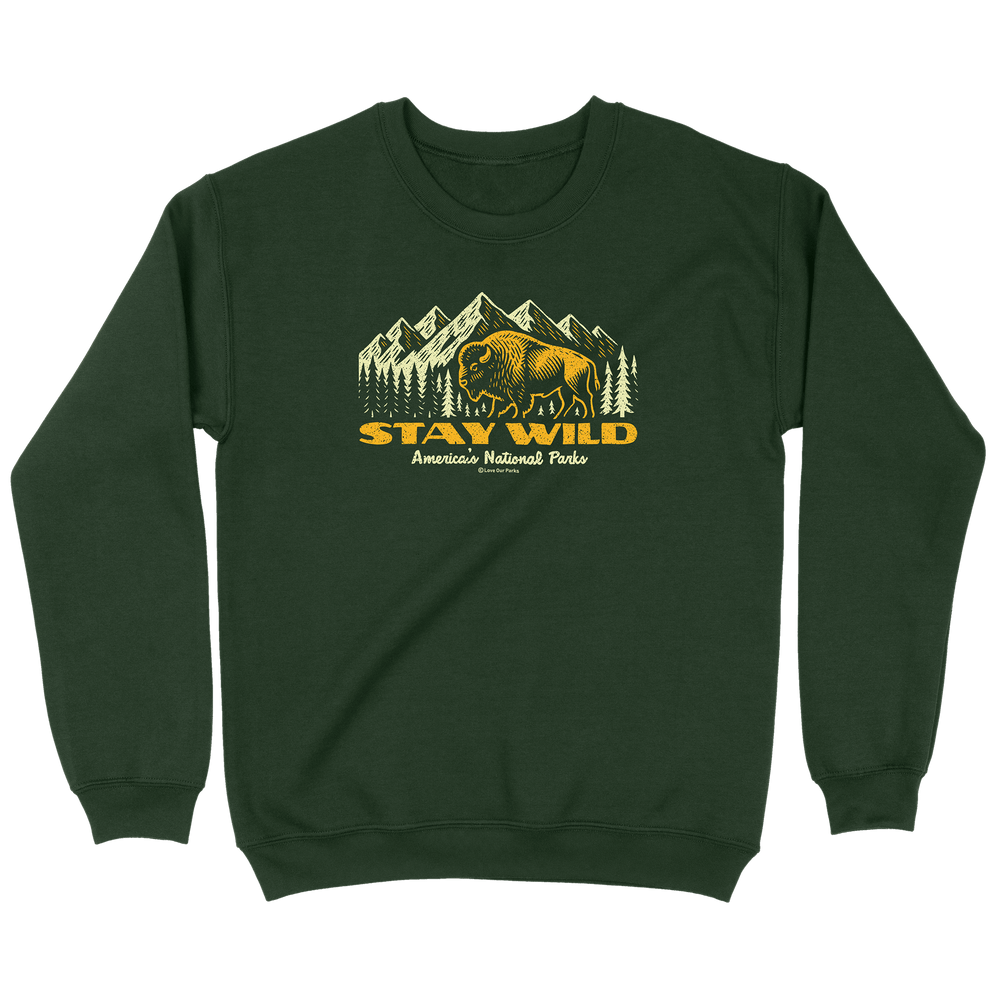 Stay Wild Bison Sweatshirt