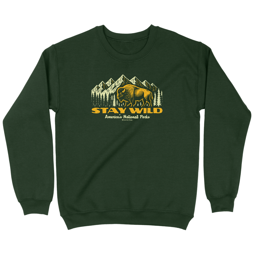 Stay Wild Bison Sweatshirt