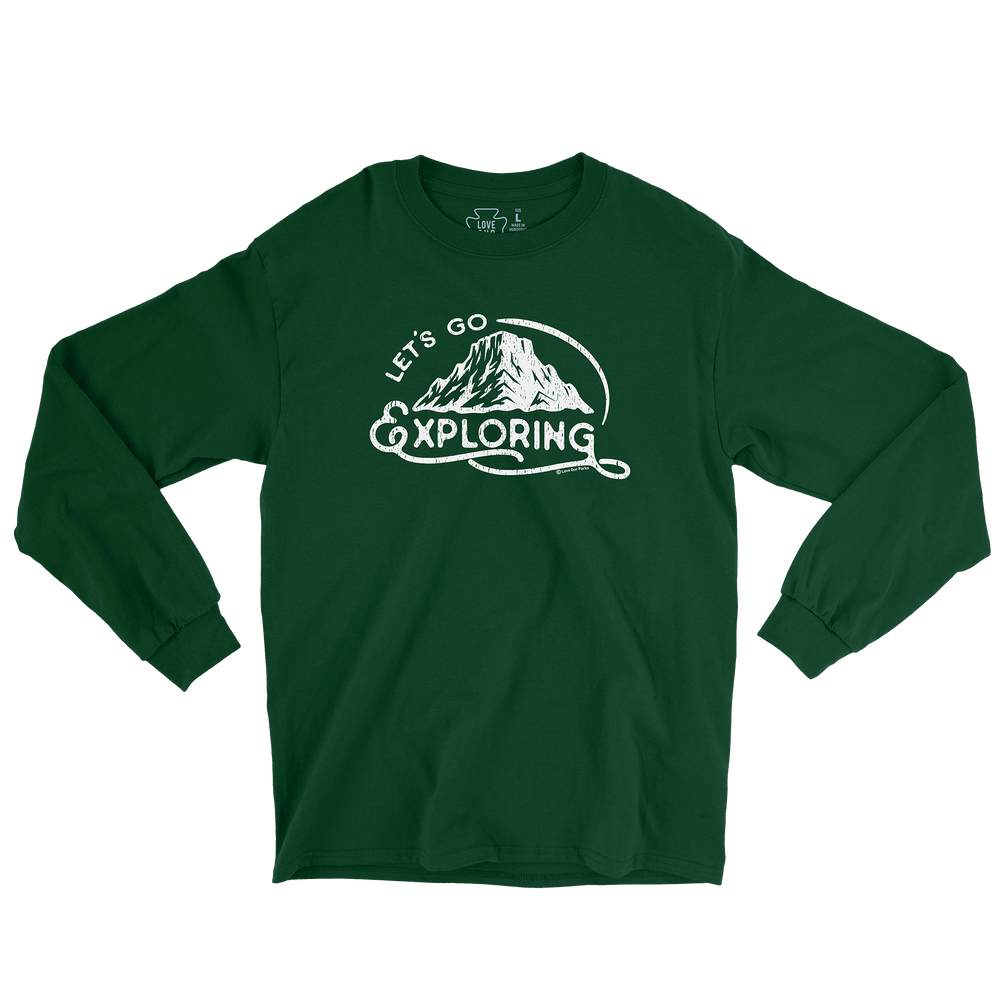 Lets Go Exploring Long Sleeve Tee