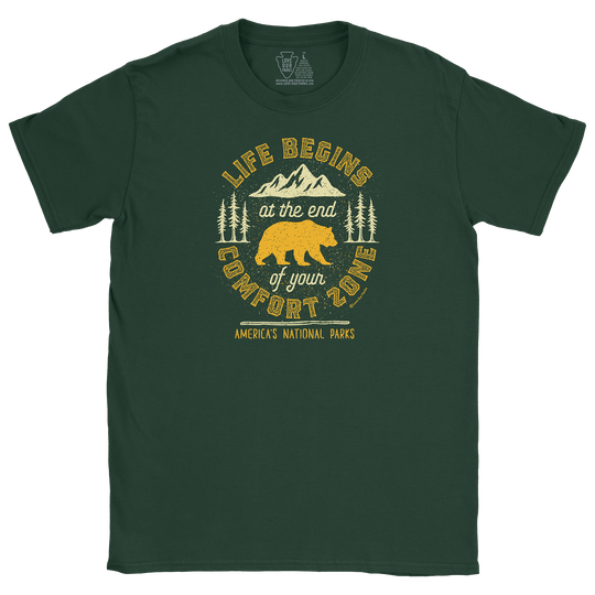 Life Begins at the End of Your Comfort Zone Tee