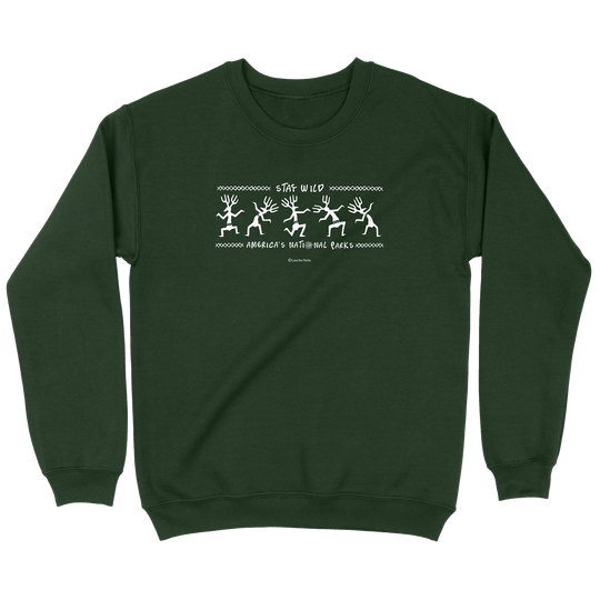 Stay Wild Petroglyphs Sweatshirt