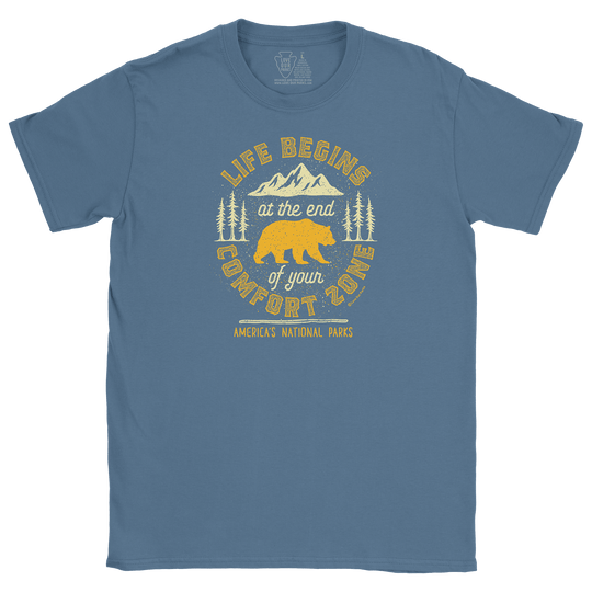 Life Begins at the End of Your Comfort Zone Tee