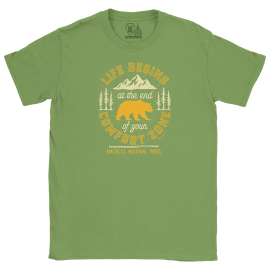 Life Begins at the End of Your Comfort Zone Tee