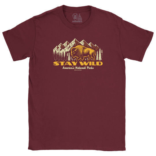 Stay Wild Bison Tee