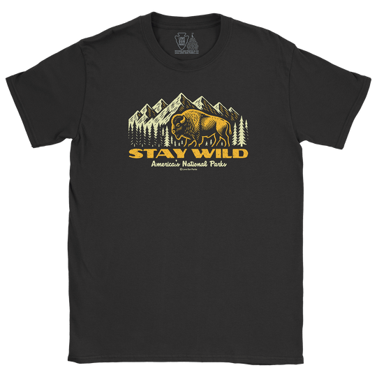 Stay Wild Bison Tee