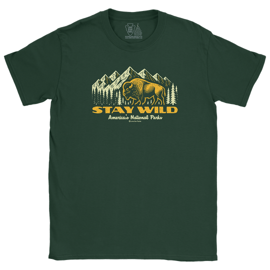 Stay Wild Bison Tee