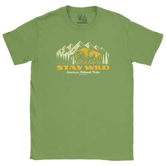 Stay Wild Bison Tee